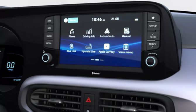 8" touchscreen as standard.